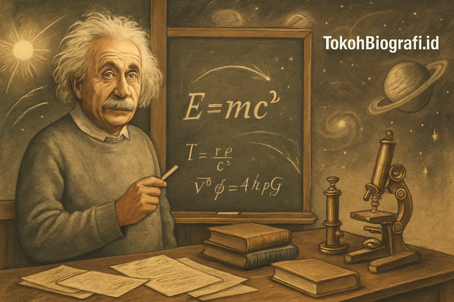 Biografi Albert Einstein: Kehidupan dan Kontribusi Ilmiah 1 Biografi Albert Einstein Kehidupan dan Kontribusi Ilmiah