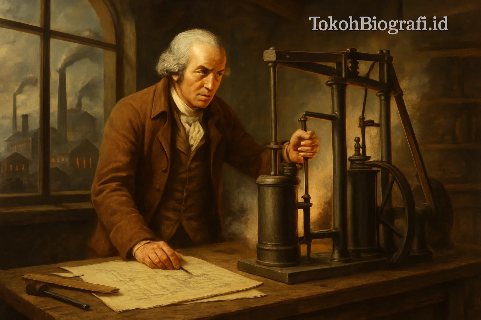 James Watt, Insinyur Skotlandia Penemu Mesin Uap Revolusioner 1 James Watt Insinyur Skotlandia Penemu Mesin Uap Revolusioner 1